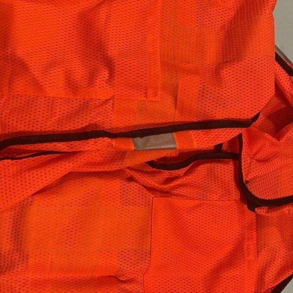 Reflective Safety Vest, Class 2 Construction, Hi-Viz, Yellow & Orange 3 pc Lot - Picture 15 of 15